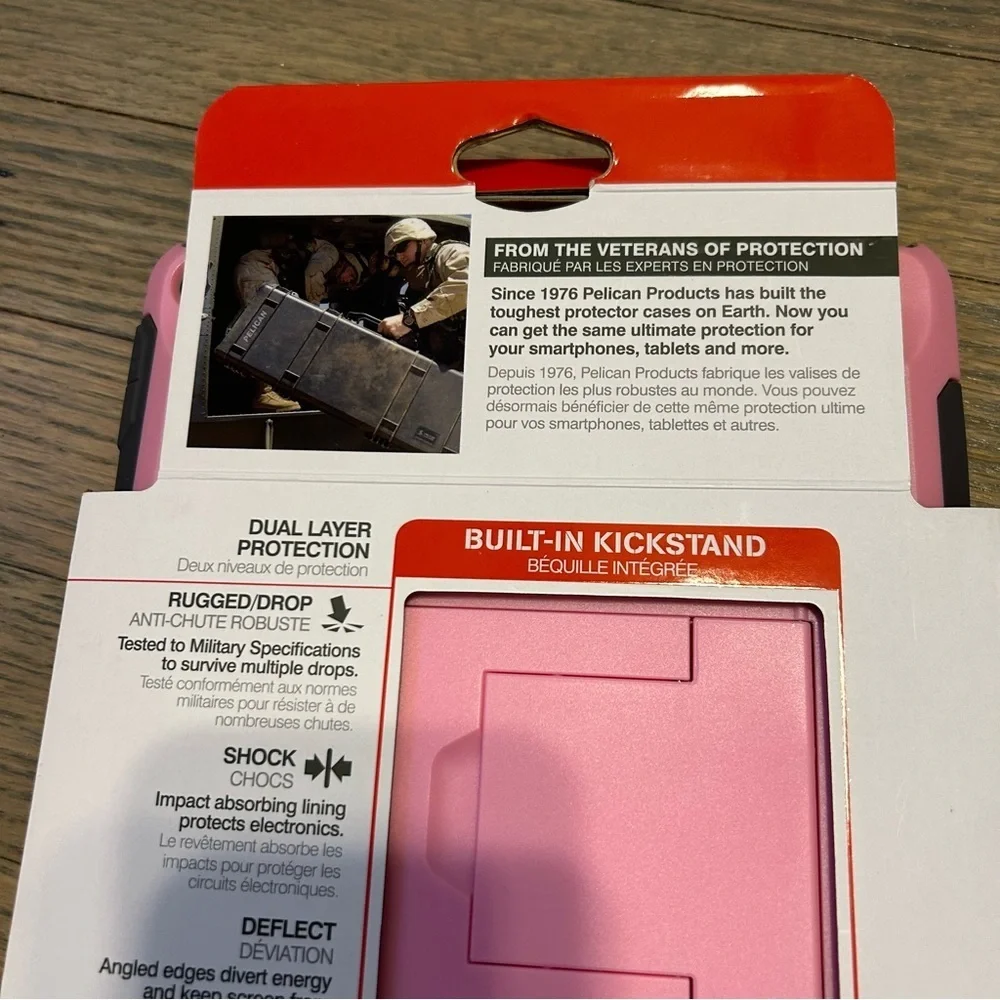 Pelican Voyager ultra rugged protection with kickstand IPAD AIR 2 Pink